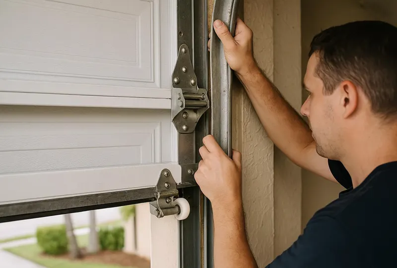 Garage Door Spring Repair in Marathon
