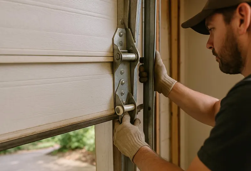 Off Track Door Repair in Marathon